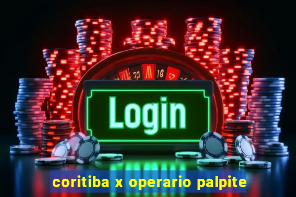 coritiba x operario palpite